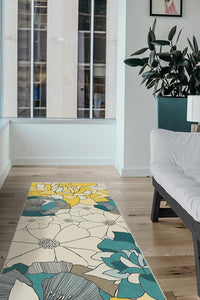 Imbali Turquoise Rug