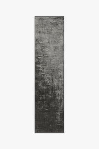 Impasto Greyscale Rug