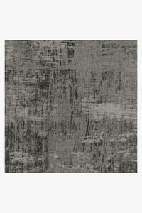 Impasto Greyscale Rug