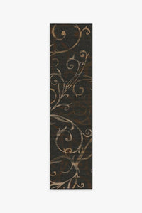 Ironwork Black Rug