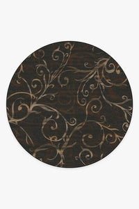 Ironwork Black Rug