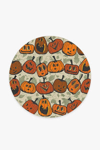 Jack O Lantern Orange Rug