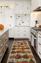 Load image into Gallery viewer, Jack O Lantern Orange Rug
