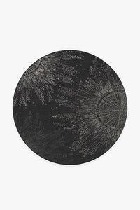 Jellyfish Bloom Charcoal Rug