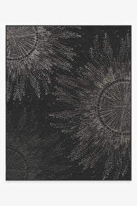 Jellyfish Bloom Charcoal Rug