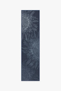 Jellyfish Bloom Navy Rug