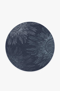 Jellyfish Bloom Navy Rug