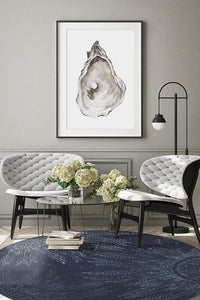 Jellyfish Bloom Navy Rug