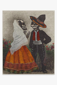 Jose Posada Feast of the Dead Rug