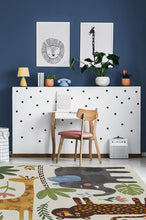 Load image into Gallery viewer, Jungle Safari Multicolor Rug
