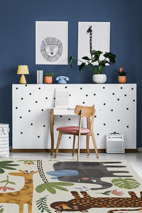 Jungle Safari Multicolor Rug