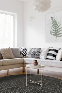 Kella Black Rug