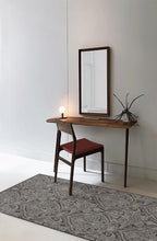 Load image into Gallery viewer, Lacis Damask Charcoal Rug
