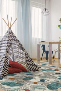 Leona Teal Rug