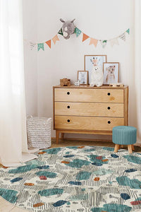 Leona Teal Rug