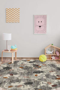 Leona Warm Grey Rug