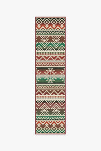 Linear Aztec Holiday Rug
