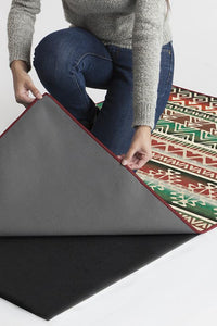 Linear Aztec Holiday Rug