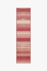 Linear Striped Candy Cane Rug