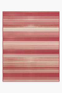 Linear Striped Candy Cane Rug