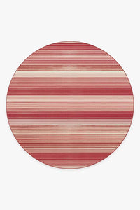 Linear Striped Candy Cane Rug