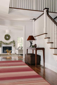 Linear Striped Candy Cane Rug