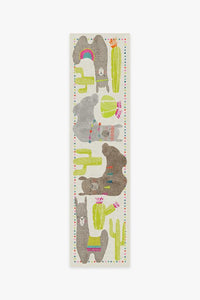 Llama Fun Natural Rug