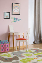 Load image into Gallery viewer, Llama Fun Natural Rug
