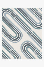 Load image into Gallery viewer, Metro Slate Blue Rug
