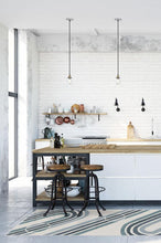 Load image into Gallery viewer, Metro Slate Blue Rug
