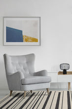 Load image into Gallery viewer, Mickey Stripes Black Rug
