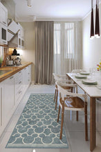Load image into Gallery viewer, Mickey Trellis Slate Rug
