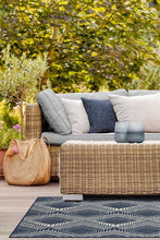 Load image into Gallery viewer, Outdoor Motus Diamond Navy Rug
