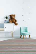 Load image into Gallery viewer, Multi Stripe Polychrome Rug
