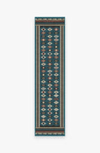Load image into Gallery viewer, Noorani Teal Blue Rug
