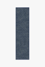 Load image into Gallery viewer, Outdoor Parquet Navy Rug
