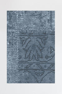 Patchwork Blue Rug