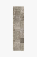 Load image into Gallery viewer, Patchwork Taupe Rug
