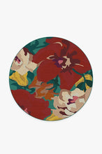 Load image into Gallery viewer, Poppy Floral Turquoise Rug
