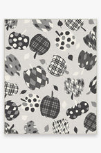 Load image into Gallery viewer, Pumpkin Black &amp; White Rug
