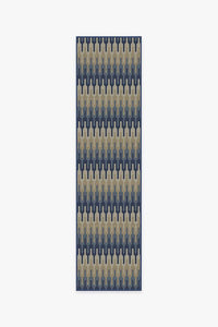 Retro Danish Blue Rug
