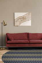 Load image into Gallery viewer, Retro Danish Blue Rug
