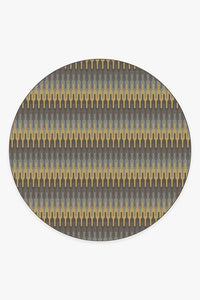 Retro Danish Grey Taupe Rug