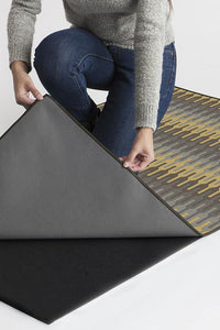 Retro Danish Grey Taupe Rug