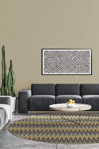 Retro Danish Grey Taupe Rug