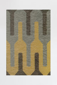 Retro Danish Grey Taupe Rug