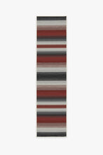 Load image into Gallery viewer, Outdoor Serape Stripe Red Rug
