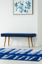 Load image into Gallery viewer, Shibori Ichi Indigo Rug
