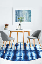 Load image into Gallery viewer, Shibori Ni Indigo Rug
