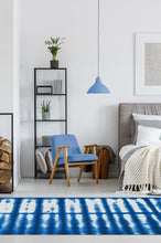 Load image into Gallery viewer, Shibori San Indigo Rug
